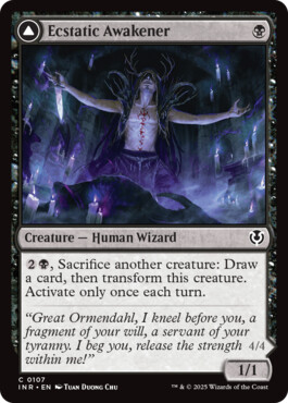 Ecstatic Awakener -> Awoken Demon - Innistrad Remastered
