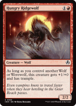 Hungry Ridgewolf - Innistrad Remastered