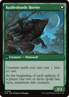 Krallenhorde Howler - Innistrad Remastered