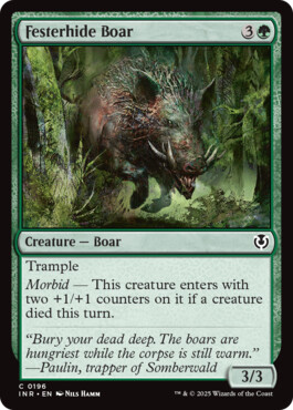 Festerhide Boar - Innistrad Remastered
