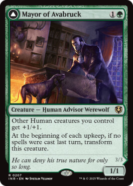 Mayor of Avabruck -> Howlpack Alpha - Innistrad Remastered