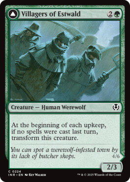Villagers of Estwald -> Howlpack of Estwald - Innistrad Remastered