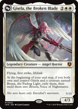 Gisela, the Broken Blade -> Brisela, Voice of Nightmares - Innistrad Remastered
