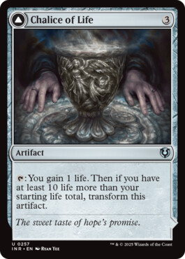 Chalice of Life -> Chalice of Death - Innistrad Remastered