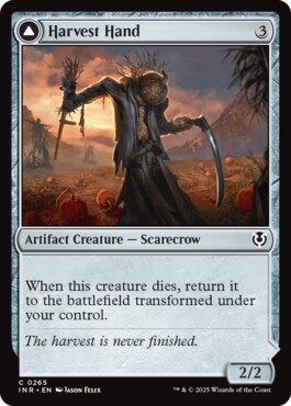 Harvest Hand -> Scrounged Scythe - Innistrad Remastered
