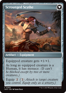 Scrounged Scythe - Innistrad Remastered