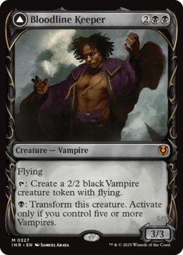 Bloodline Keeper -> Lord of Lineage - Innistrad Remastered