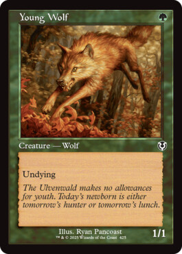 Young Wolf - Innistrad Remastered