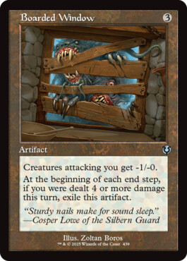 Boarded Window - Innistrad Remastered