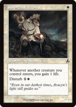 Lunarch Veteran -> Luminous Phantom - Innistrad Remastered