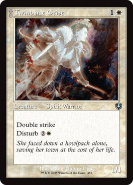 Twinblade Geist -> Twinblade Invocation - Innistrad Remastered