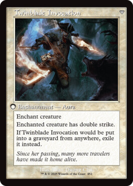 Twinblade Invocation - Innistrad Remastered