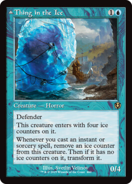 Thing in the Ice -> Awoken Horror - Innistrad Remastered