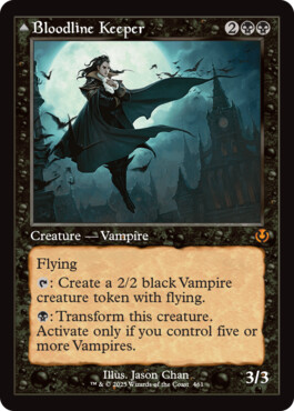 Bloodline Keeper -> Lord of Lineage - Innistrad Remastered