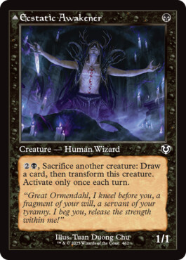 Ecstatic Awakener -> Awoken Demon - Innistrad Remastered