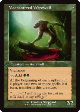 Moonscarred Werewolf - Innistrad Remastered