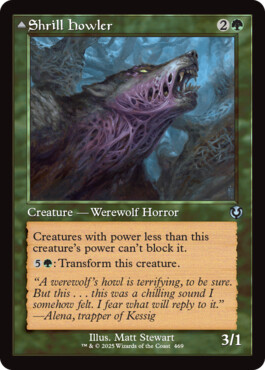 Shrill Howler -> Howling Chorus - Innistrad Remastered
