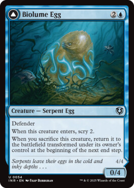 Biolume Egg -> Biolume Serpent - Innistrad Remastered