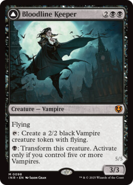 Bloodline Keeper -> Lord of Lineage - Innistrad Remastered
