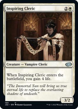 Inspiring Cleric - Jumpstart 2022