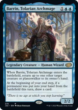 Barrin, Tolarian Archmage - Jumpstart 2022