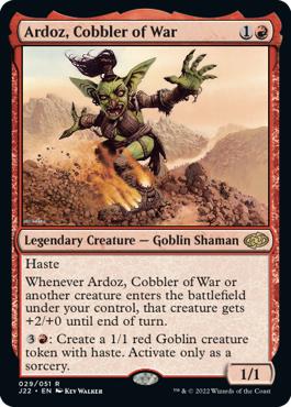 Ardoz, Cobbler of War - Jumpstart 2022