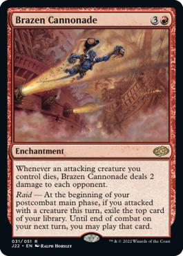 Brazen Cannonade - Jumpstart 2022