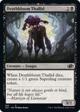 Deathbloom Thallid - Jumpstart 2022