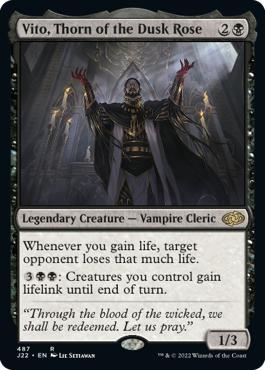 Vito, Thorn of the Dusk Rose - Jumpstart 2022