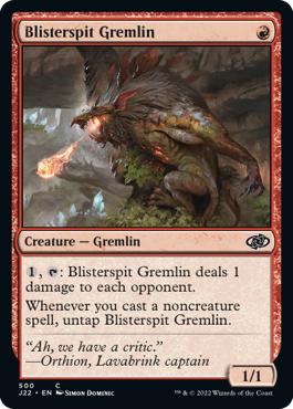 Blisterspit Gremlin - Jumpstart 2022