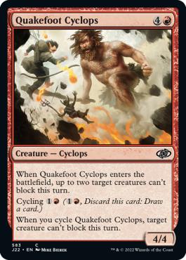 Quakefoot Cyclops - Jumpstart 2022