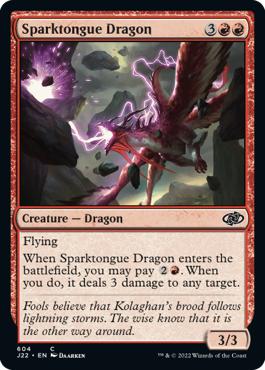 Sparktongue Dragon - Jumpstart 2022