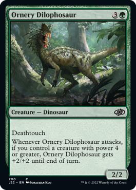 Ornery Dilophosaur - Jumpstart 2022