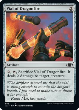 Vial of Dragonfire - Jumpstart 2022