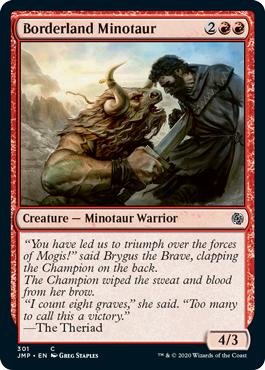 Borderland Minotaur - Jumpstart