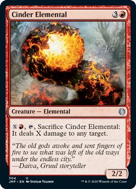 Cinder Elemental - Jumpstart