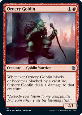 Ornery Goblin - Jumpstart