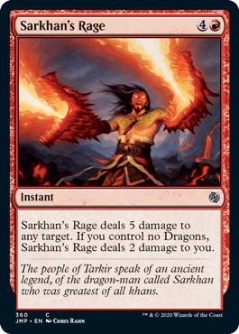 Sarkhan's Rage - Jumpstart