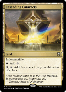 Cascading Cataracts - Modern Horizons 3 Commander