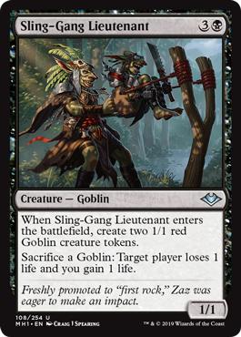 Sling-Gang Lieutenant - Modern Horizons