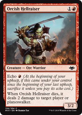 Orcish Hellraiser - Modern Horizons