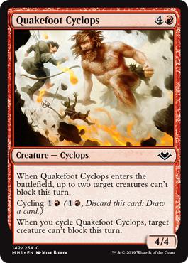 Quakefoot Cyclops - Modern Horizons