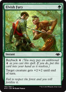 Elvish Fury - Modern Horizons