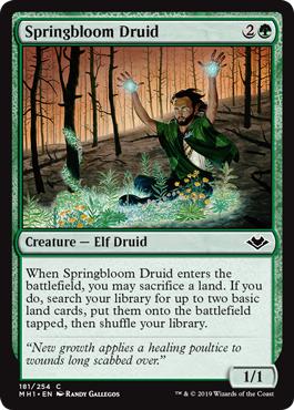 Springbloom Druid - Modern Horizons