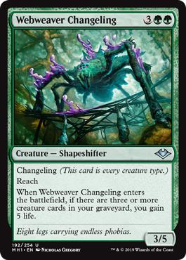 Webweaver Changeling - Modern Horizons