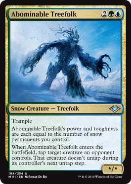 Abominable Treefolk - Modern Horizons