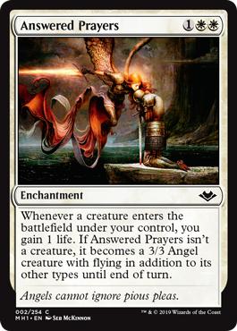 Answered Prayers - Modern Horizons