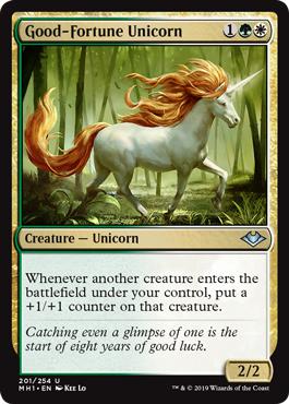 Good-Fortune Unicorn - Modern Horizons