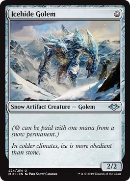 Icehide Golem - Modern Horizons