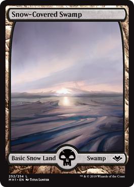 Snow-Covered Swamp - Modern Horizons